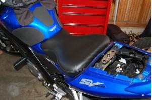 Custom Seat by Mr Ed's Moto