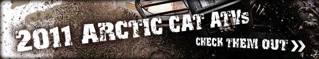 2011 Arctic Cat ATVs. Check them out.