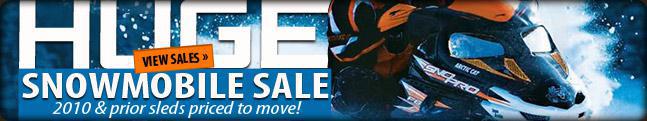 2010 & prior sleds priced to move! View sales »