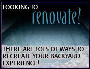Looking to renovate? There are lots of was to recreate your background experience!