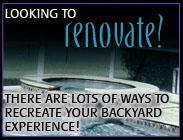 Looking to renovate? There are lots of ways to recreate your background experience!