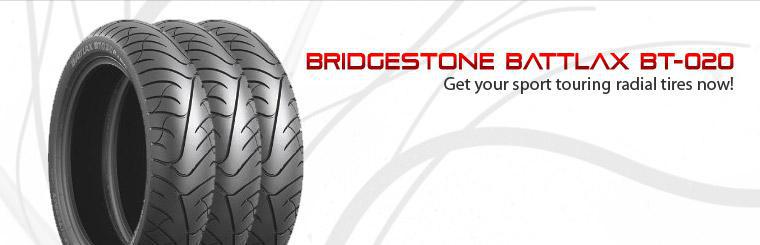 The Bridgestone Battlax BT-020: Get your sport touring radial tires now!