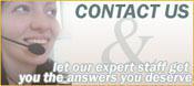 Contact us & let our expert staff get you the answers you deserve.