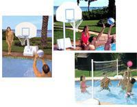 Pool Basketball and Volleyball