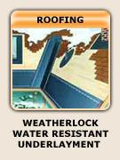 Weatherlock Water Resistant Underlayment