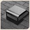 VentSure® High Profile Slant Back Roof Vent with Exterior