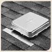 VentSure® Square Hood Roof Vent with Interior Screen