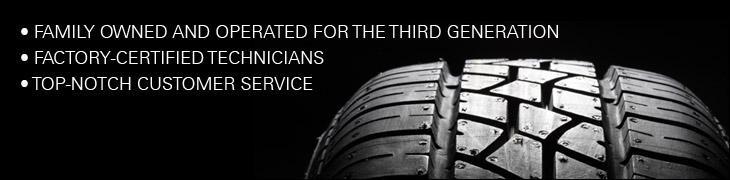 Family owned and operated for the third generation. Factory-certified technicians. Top-notch customer service.