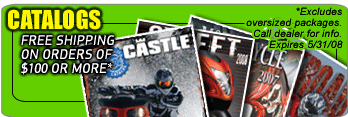 Catalogs: Free shipping on orders of $100 or more. Excludes oversized packages. Call dealer for info. Expires 5/31/08.