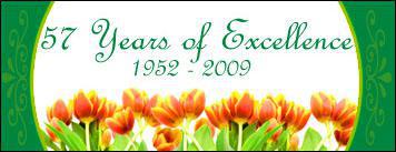 57 years of excellence.