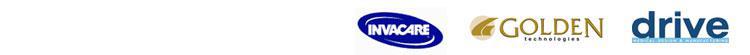 Brands we carry include Invacare, Golden, and Drive.