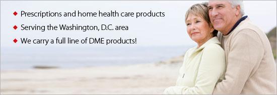Super Pharmacy LLC prescriptions and home health care products. We serve the the Washington, D.C. area. We carry a full line of DME products!