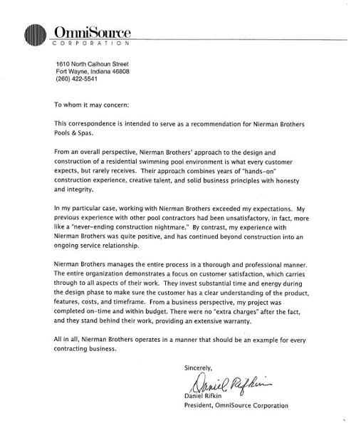 OmniSource Testimonial