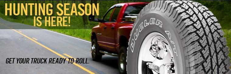 Hunting Season is here. Get your truck ready to roll.