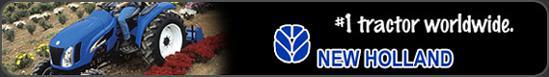 New Holland - #1 tractor worldwide.
