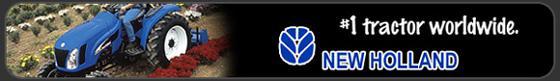 New Holland - #1 tractor worldwide.