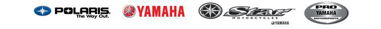We carry products from Polaris, Yamaha, and Star Motorcycles.