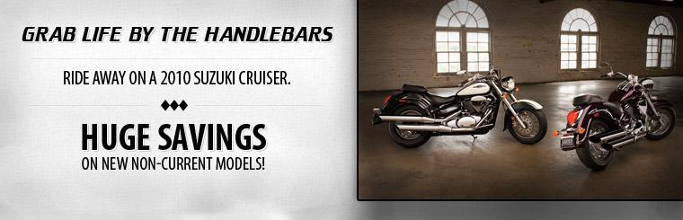 Click here for huge savings on new non-current cruisers!