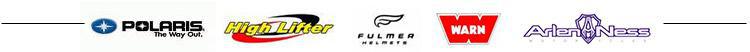 We carry products from Polaris, High Lifter, Fulmer, Warn, and Arlen Ness.