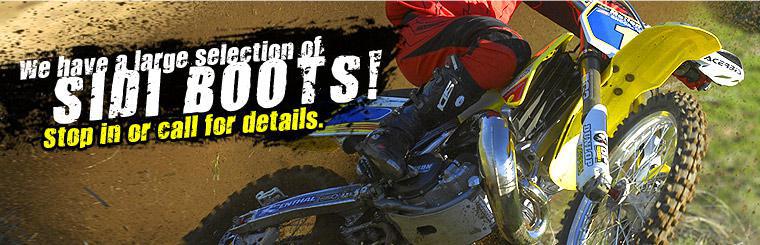 We have a large selection of Sidi boots!