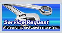 Service Request - Professional, dedicated service team.