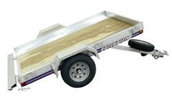 The Cat Shack has Triton trailers including tilt beds