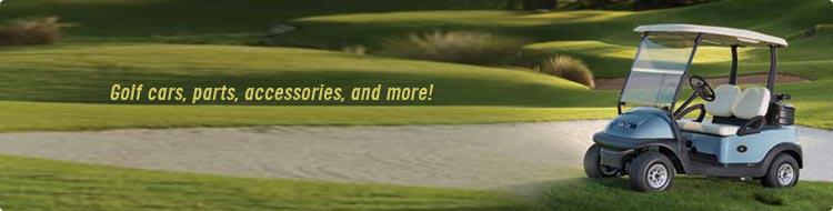 Golf cars, parts, accessories, and more!