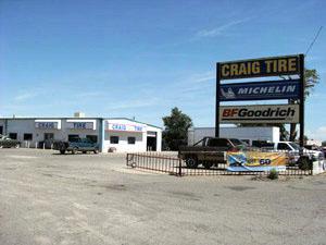 Craigs tire store front