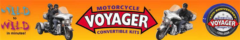 Motorcycle Voyager Convertible Kits