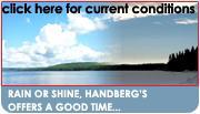 Handberg's offers a good time, rain or shine!