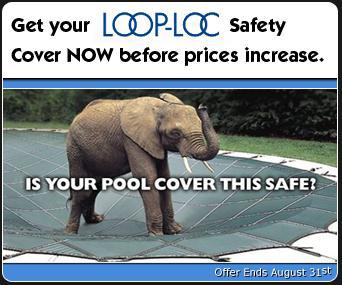 Get your lOOP-LOC safety cover now before prices increase. Is your pool cover this safe?