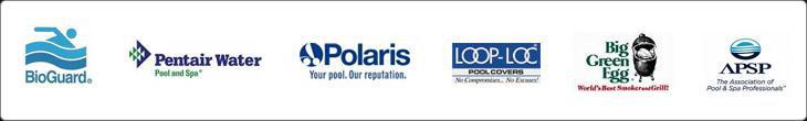 We offer great products by BioGuard, Pentair, Polaris, Loop-Loc, Big Green Egg, and APSP.