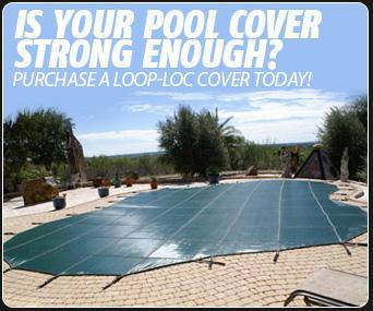 Is your pool cover strong enough?  Purchase a Loop-Loc Cover today!