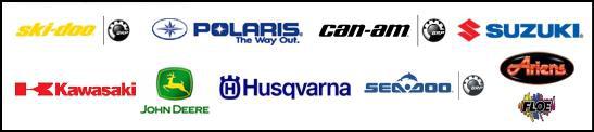 We proudly carry Ski-Doo, Polaris, Can-Am, Suzuki, Kawasaki, John Deere, Stihl, Sea-Doo, Ariens, Floe, and other industry leaders!