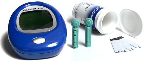 GlucoCom Blood Glucose Meter