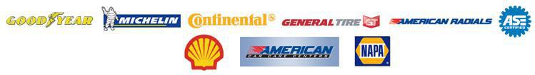 We carry great products from Goodyear, Michelin, Continental, General, American Radials, ASE, and Shell Oil. We are affiliated to ACCC, and NAPA.