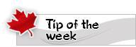 Tip of the Week