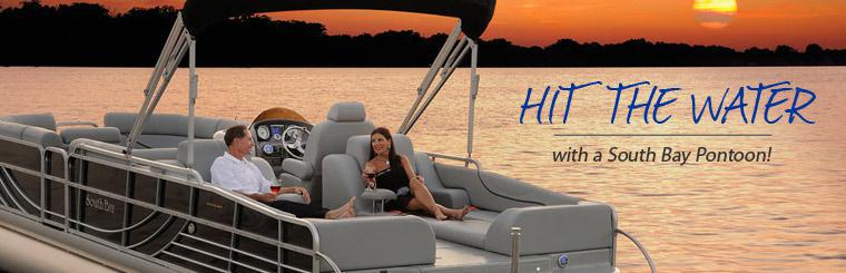 Hit the water with a South Bay Pontoon! Click here to browse.