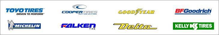We proudly offer products from Michelin, BFGoodrich, Goodyear, Cooper, and Toyo.