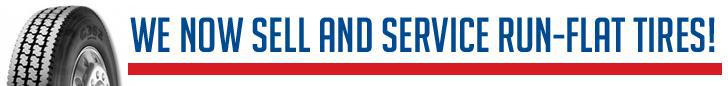 We now sell and service run-flat tires!