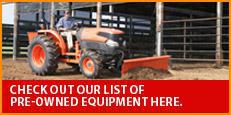 Check out our list of pre-owned equipment here.