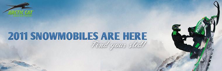 Find your 2011 Arctic Cat snowmobiles today!
