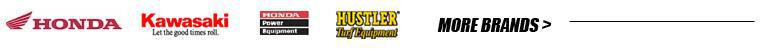 We carry products from Honda, Kawasaki, Honda Power Equipment, Hustler, John Deere, STIHL, and Shindaiwa.