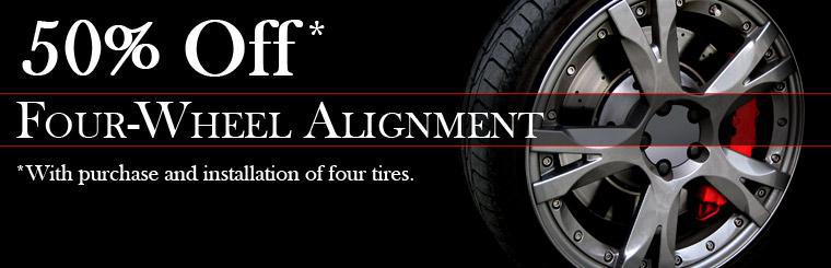 Click here to take 50% off a four-wheel alignment.
