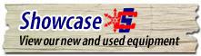 View our new and used equipment showcases