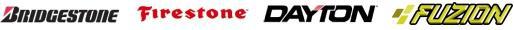 Bridgestone, Firestone, Dayton, Fuzion