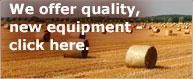We offer quality, new equipment - click here.