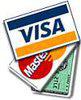 Use your Visa, MasterCard or American Express card on our secure web site.