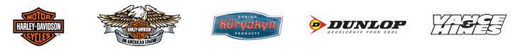 Brands we carry include Harley-Davidson®, Harley-Davidson® MotorClothes, Kuryakyn, Dunlop and Vance & Hines.
