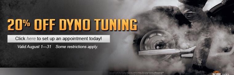 20% Off Dyno Tuning: Click here to set up an appointment today!